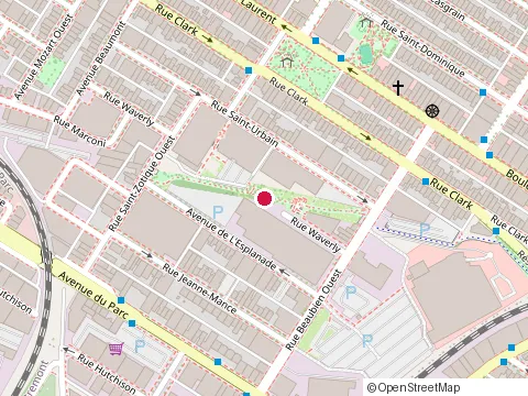 Location of Atelier Dedale at 6548 Waverly, Montréal