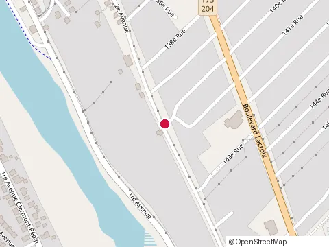Location of Atelier Design at 14085 avenue 2E App. 3, Saint-Georges