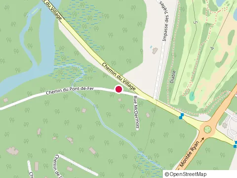 Location of Atelier du Village at 109 Rue Mcdermott, Mont-Tremblant
