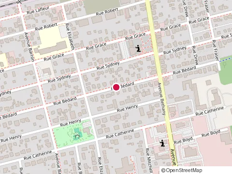 Location of Atelier Flora at 482 Rue Bédard, Lachute