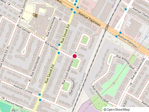 Location of Atelier H - Entrepreneur Général & Électricien at 1591 Rue Louis-Alphonse-Venne, Montréal