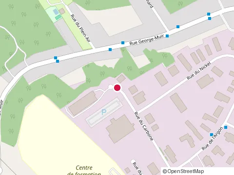 Location of Atelier Jb at B-690 Rue du Carbone, Québec