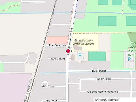 Location of Atelier Luc Lefebvre Inc at 144 Jacques-Cartier Rue S, Saint-Jean-sur-Richelieu