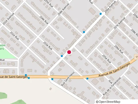 Location of Atelier Mecanique Clement Martial at avenue 106E, Saint-Georges