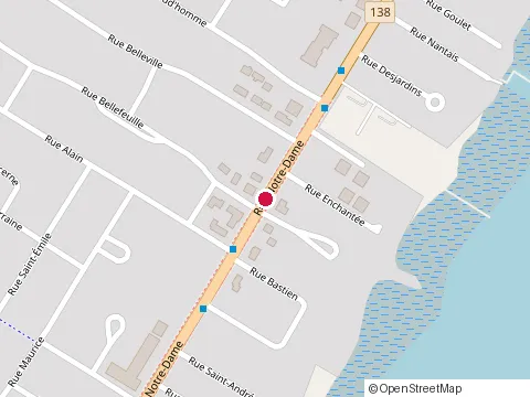 Location of Atelier Mécanique Rl at 703A Rue Notre-Dame, Repentigny