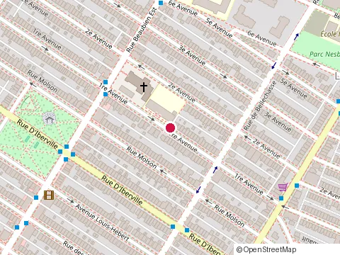 Location of Atelier Novako at 6260 avenue 1Re, Montréal