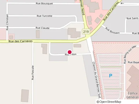 Location of Atelier Profix at 769 Rue Pilon, Saint-Jean-sur-Richelieu
