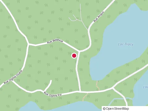 Location of Atelier Sylvain Racine at 6 Rue Tracy, Saint-Hippolyte