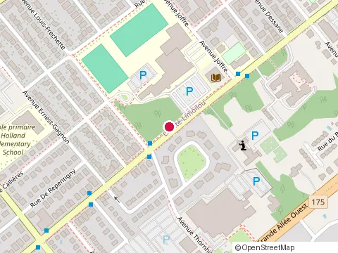 Location of Ateliers de Langues du College Saint-Charles-Garnier (les) at 1150  boulevard Rene-Levesque O, Québec