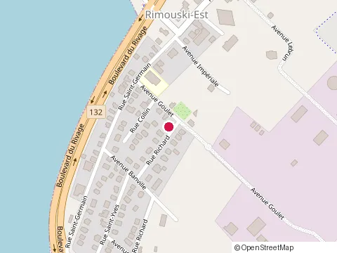 Location of Ateliers de Soudure Rimouski at 20 avenue Goulet, Rimouski