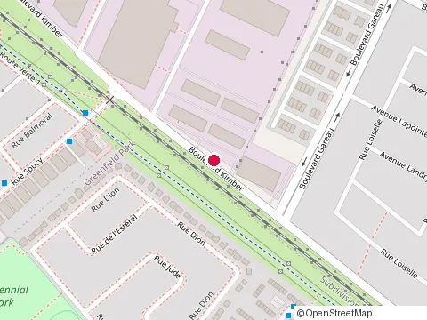 Location of Ateliers J P C Enr (les) at 4500 Bd Kimber, Saint-Hubert