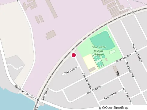 Location of Ateliers Richer at 49 Rue Cleophas, Salaberry-de-Valleyfield