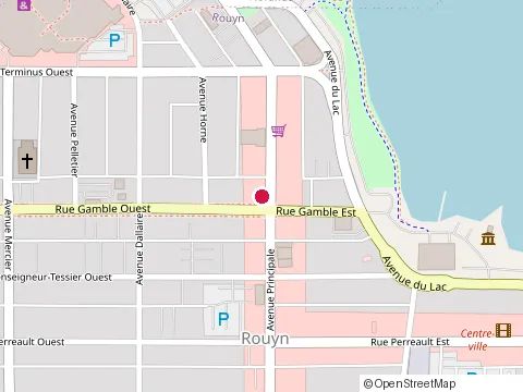Location of Atkinsrealis Stavibel Inc at 25 Rue Gamble E, Rouyn-Noranda