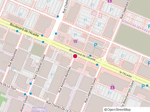 Location of Atlas Piscine et Spa at 9150 Bd de l'Acadie Unit 102, Montréal