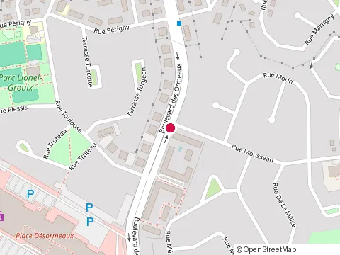 Location of Atlis Language School at 350 boulevard des Ormeaux, Longueuil