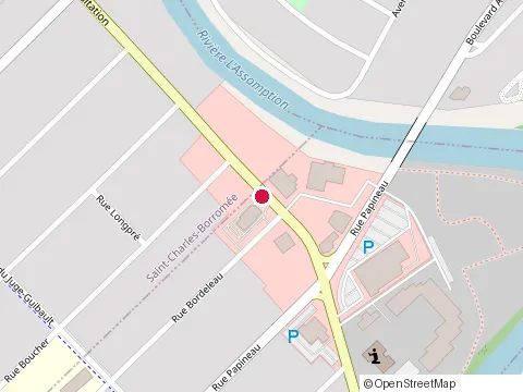 Location of au Baril de Champagne at 556 Rue Saint-Charles-Borromée N, Joliette