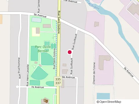 Location of au Camion Louche at 571 Rue Saint-Isidore, Saint-Lin-Laurentides