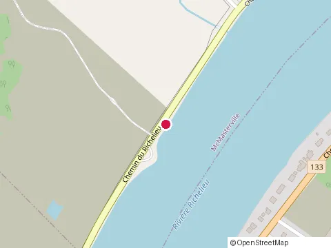 Location of au Coin de la Jasette at 3 chemin du Richelieu, McMasterville