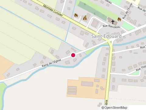Location of au Coin de la Patate at 51 Rue de l'Ecole, Saint-Edouard-de-Napierville