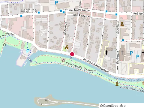 Location of au Coin du Feu Bar & Lounge at 175 18E Ave, Lachine