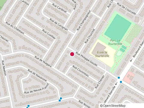 Location of au Comptable at 169 Rue Cousineau, Repentigny