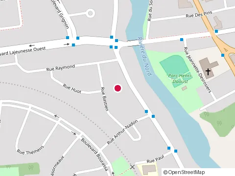 Location of au Comptoir Chez Ben Pizza at 666A Rue Laviolette, Saint-Jérôme