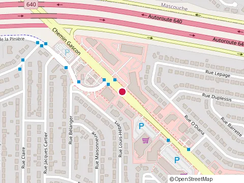 Location of au Coq at 2370 chemin Gascon, Terrebonne