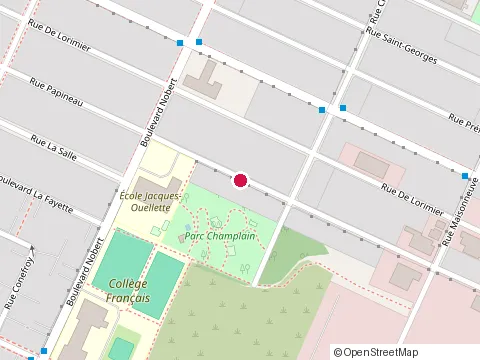 Location of au Pays des Marmailles at 2351 Rue Papineau, Longueuil