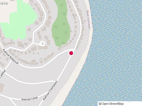 Location of au Rythme du Vent at 60 avenue Roberval, Baie-Comeau