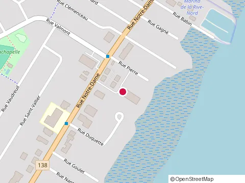 Location of au Tournant de l'Ile Inc at 28 Rue Duquette, Repentigny