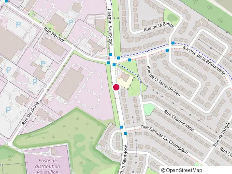Location of au Tournant du College Inc at 1525 Chem. Saint-José, La Prairie
