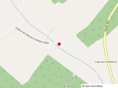 Location of Auberge la Daïna at 24 Chemin du Cap-aux-Corbeaux Nord, Baie-Saint-Paul