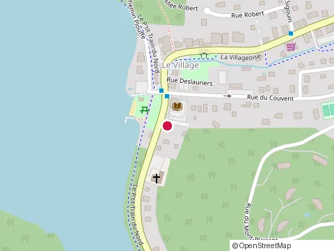Location of Auberge Sauvignon at 2723 Chemin du Village, Mont-Tremblant