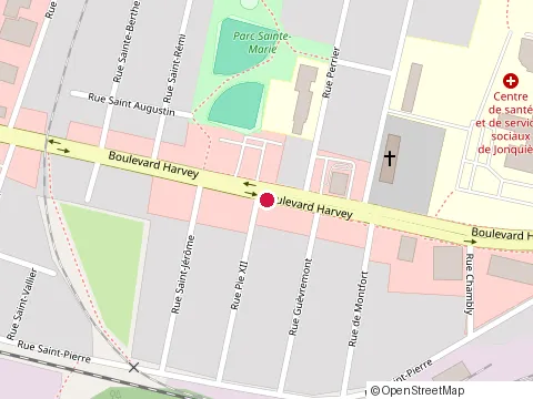Location of Audiologie Lamontagne at 3711 Boulevard Harvey, Jonquière
