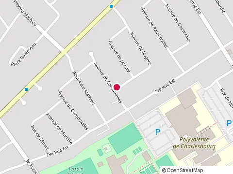 Location of Auger Turgeon & Assoc at 720 avenue de Nogent, Québec