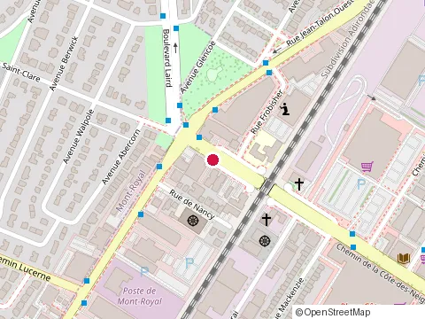 Location of Auto Bg at 7138 Chem. de la Côte-des-Neiges, Montréal