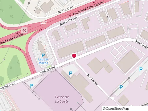 Location of Auto Camping Ltee at 7-3000 avenue Watt, Québec