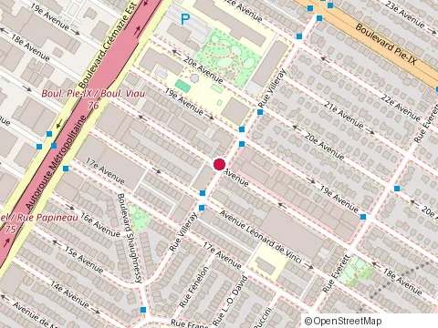 Location of Auto Eric Debosselage at 7719 18E Ave, Montréal