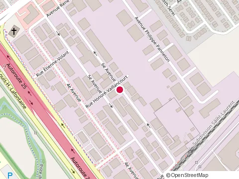 Location of Auto Ghandour at 11410 6E Avenue, Montréal