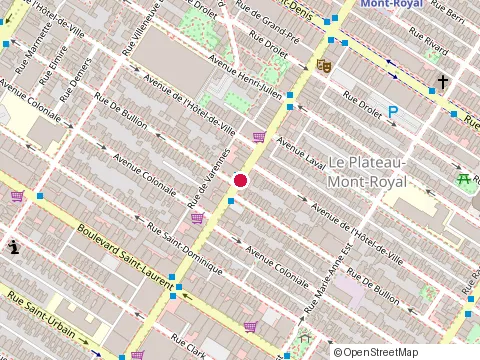 Location of Auto Marie Anne at 4510 Rue de Bullion, Montréal