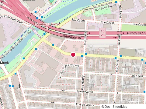 Location of Auto Mf at 2125 avenue de l'Eglise, Montréal