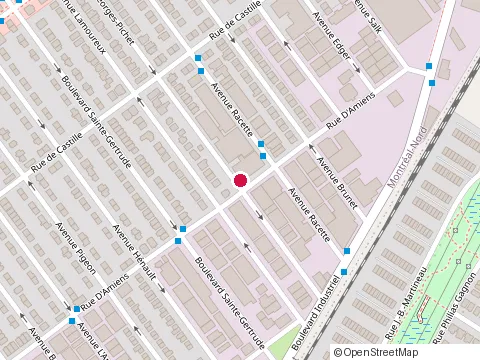 Location of Auto Moe Mécanique at 10595 Avenue Georges-Pichet, Montréal