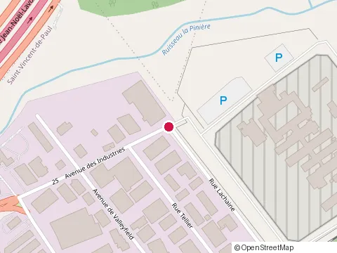 Location of Auto Moza at 4461 avenue des Industries, Laval