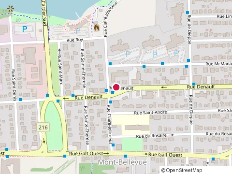 Location of Auto Parc Denault at 1481 Rue Denault, Sherbrooke