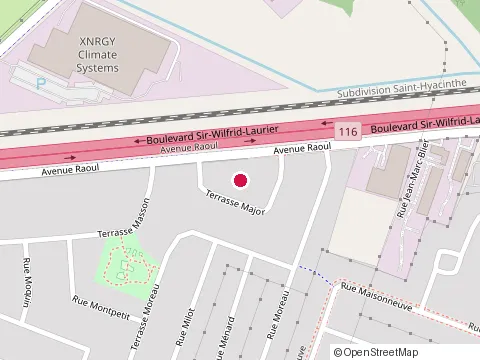 Location of Auto Prêt Garanti at 6695 Avenue Raoul, Longueuil
