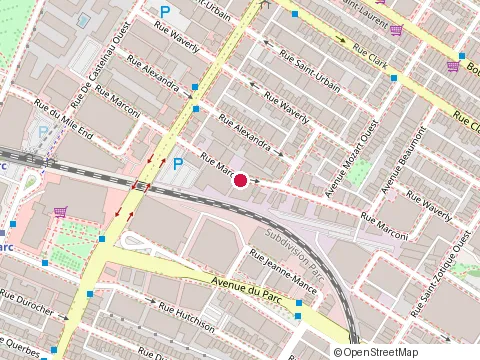 Location of Auto Prisca at 6964 Rue Marconi, Montréal