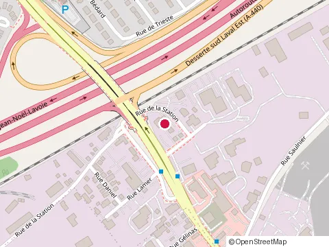 Location of Auto Rabie at 6 Rue de la Station, Laval