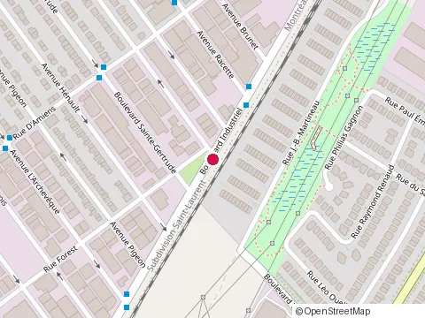 Location of Auto Scope Montreal at 4975 boulevard Industrial, Montréal-Nord