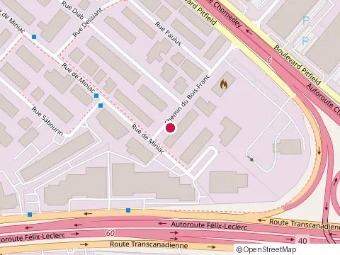 Location of Auto Service Bravo at 5650 Chem. du Bois-Franc, Saint-Laurent
