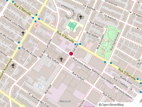 Location of Auto Service Messier at 5700 avenue Louis-Hebert, Montréal